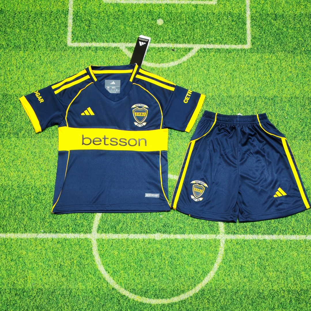 Kid's Boca Juniors Home Kit 2025/26