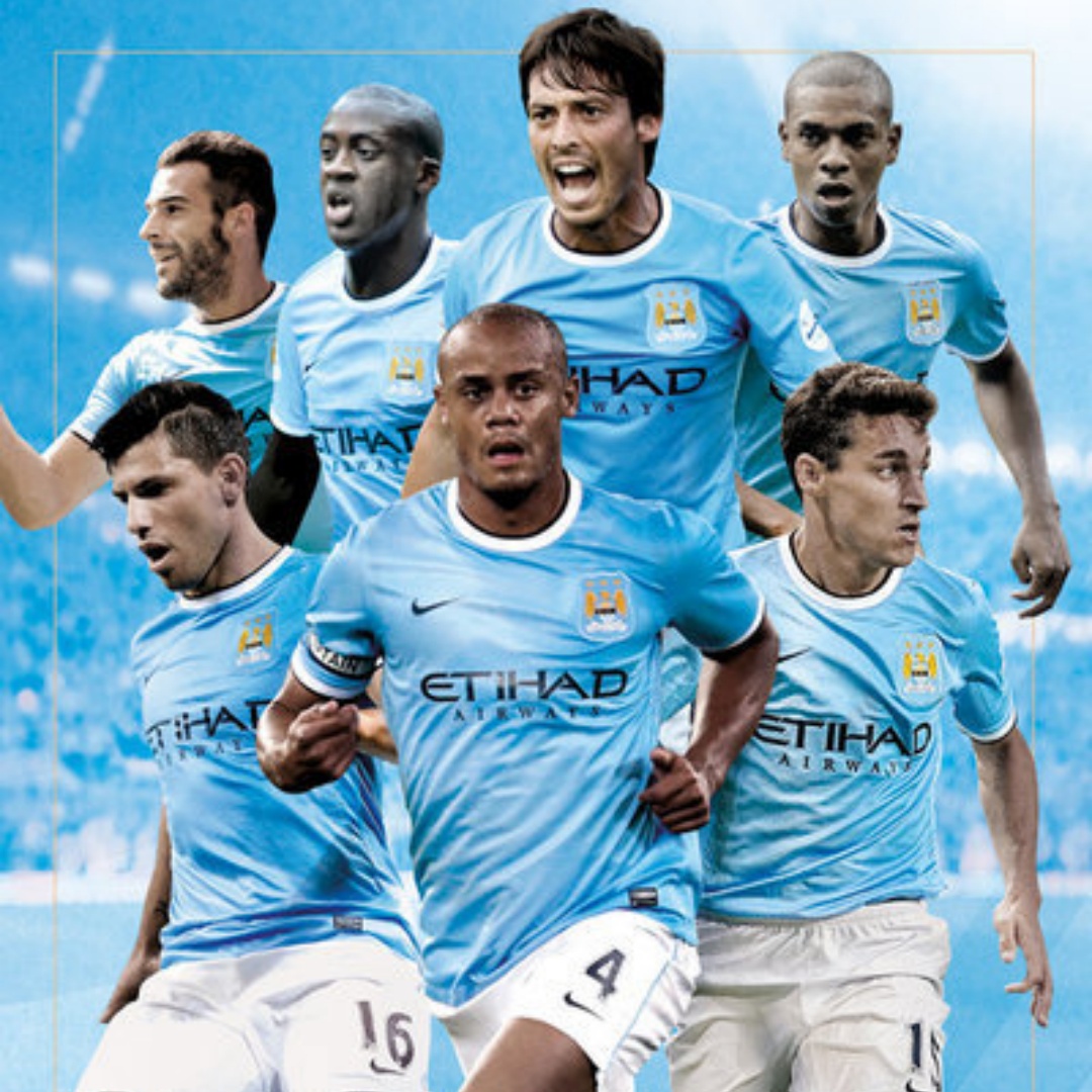Retro Manchester City Home Jersey 2013/14