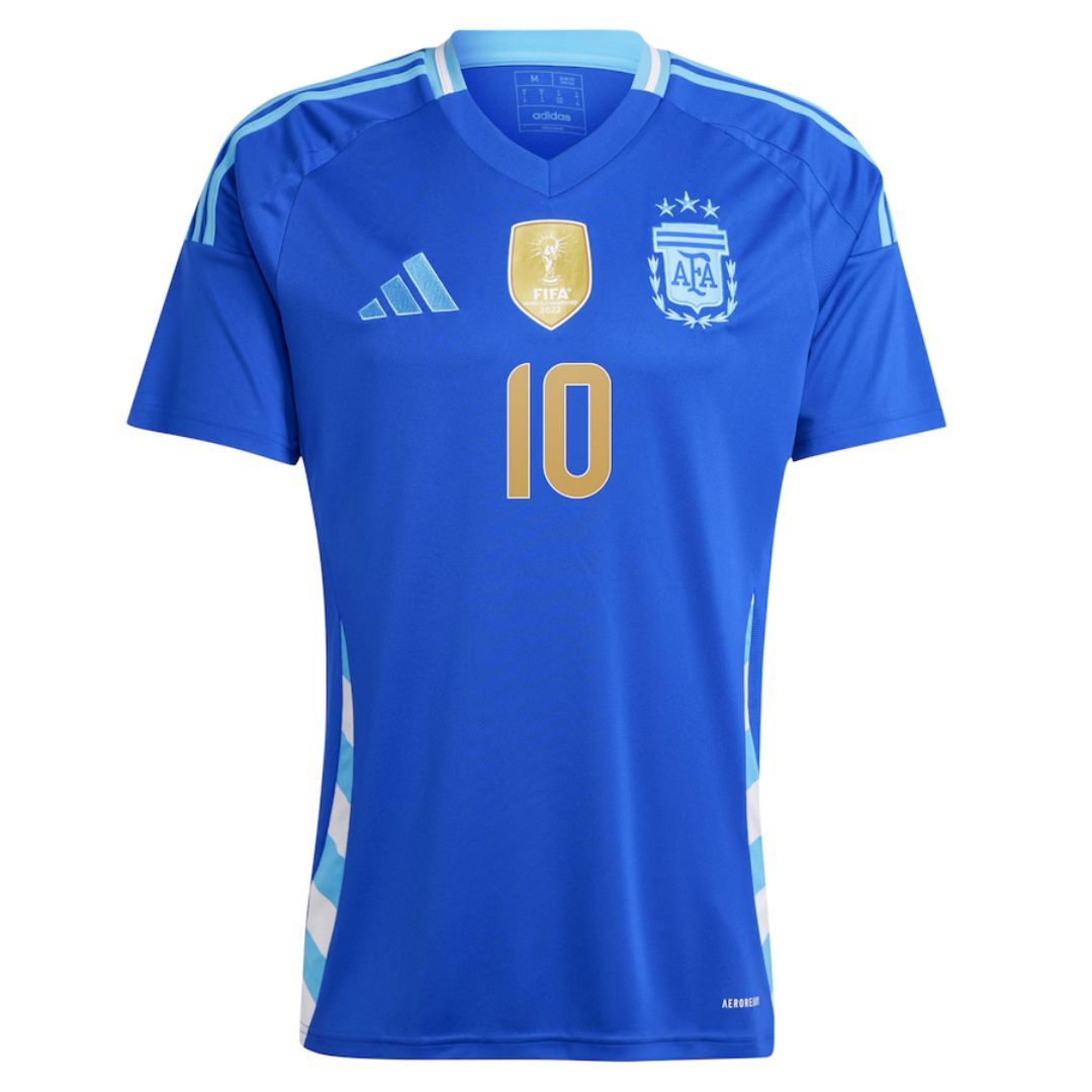 Lionel Messi #10 Argentina Away Jersey Copa America 2024