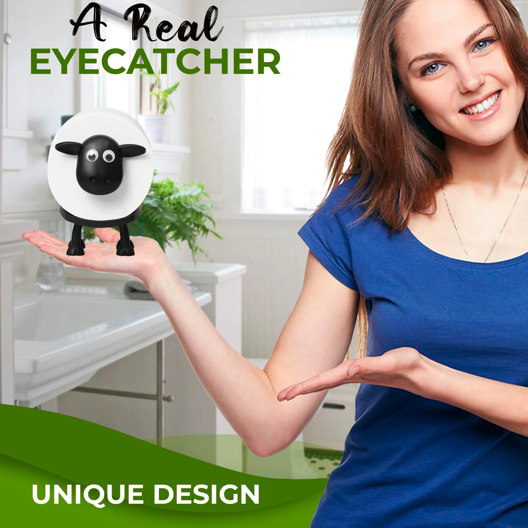 Sheep Toilet Roll Holder