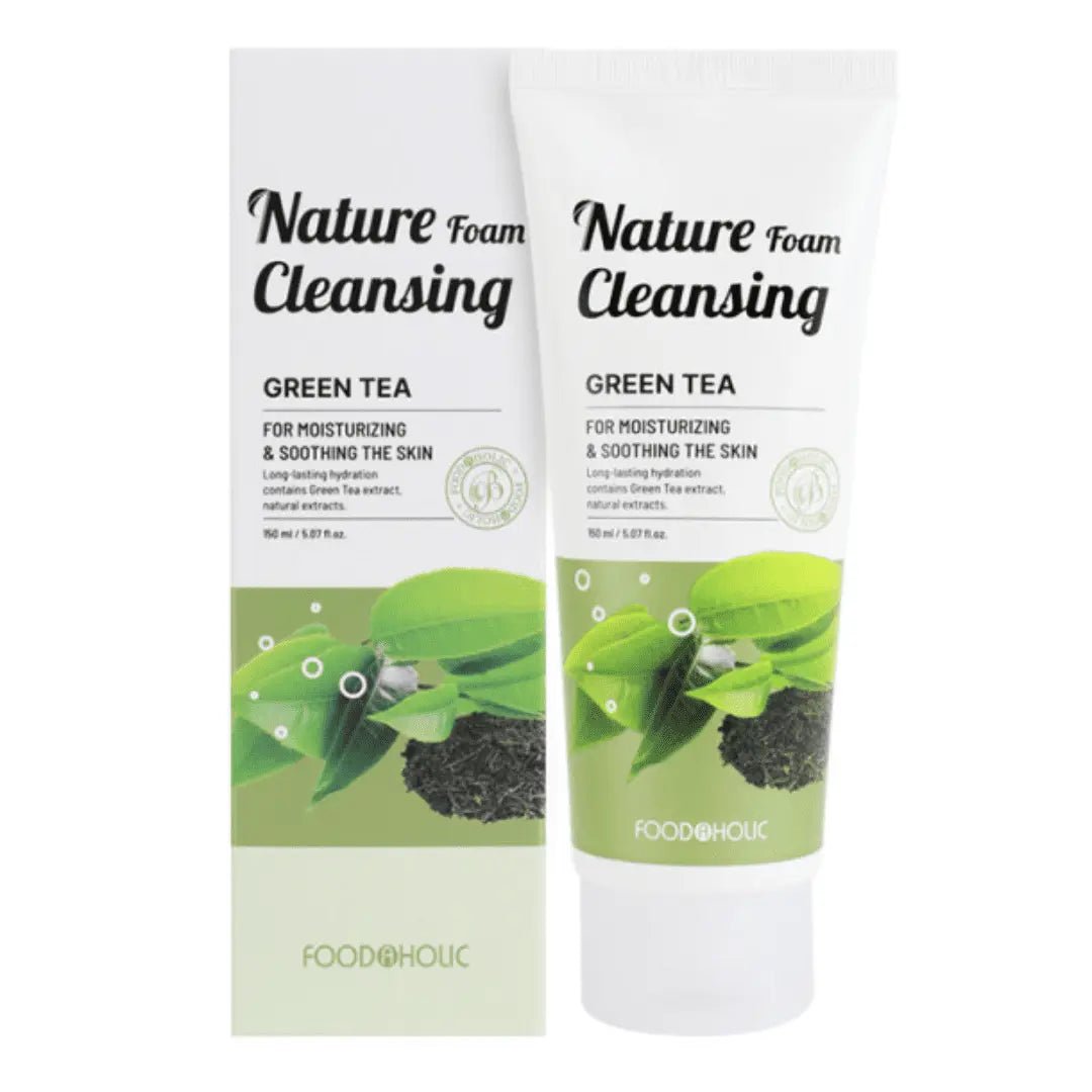 (3 Units) Foodaholic Nature Cleansing Foam Green Tea