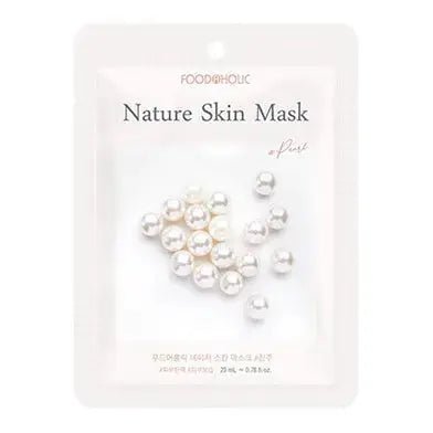 Foodaholic Nature Skin Mask Pearl - 10 PCS