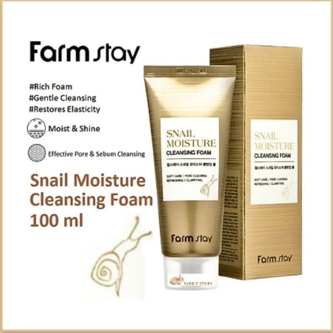Farmstay Snail Moisture Cleansing Foam