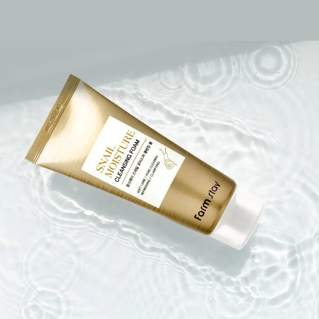 (Buy 2 Get 1 Free) Farmstay Snail Moisture Cleansing Foam