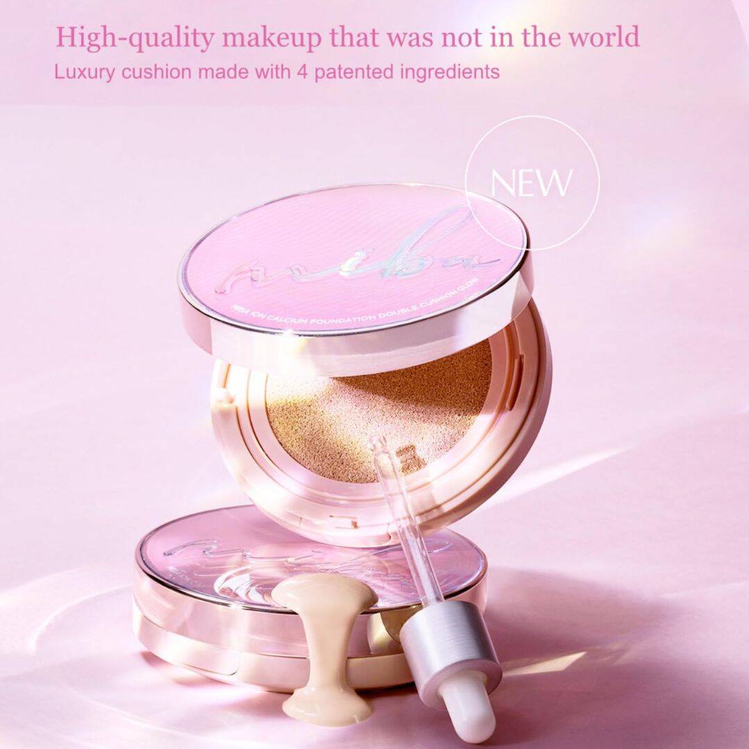 MIBA Ion Calcium Foundation Double Cushion Glow Season 3 #23