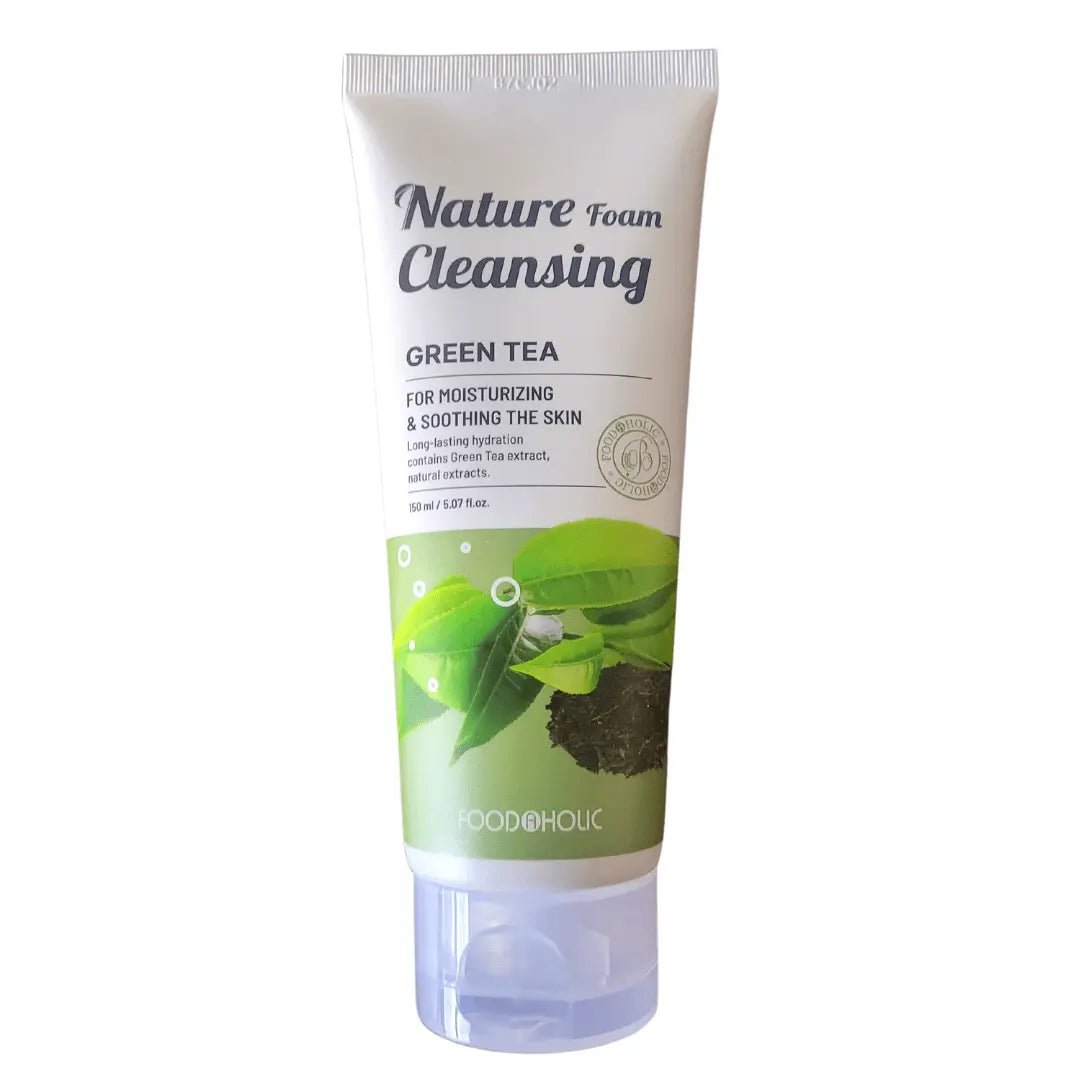 Foodaholic Nature Cleansing Foam Green Tea