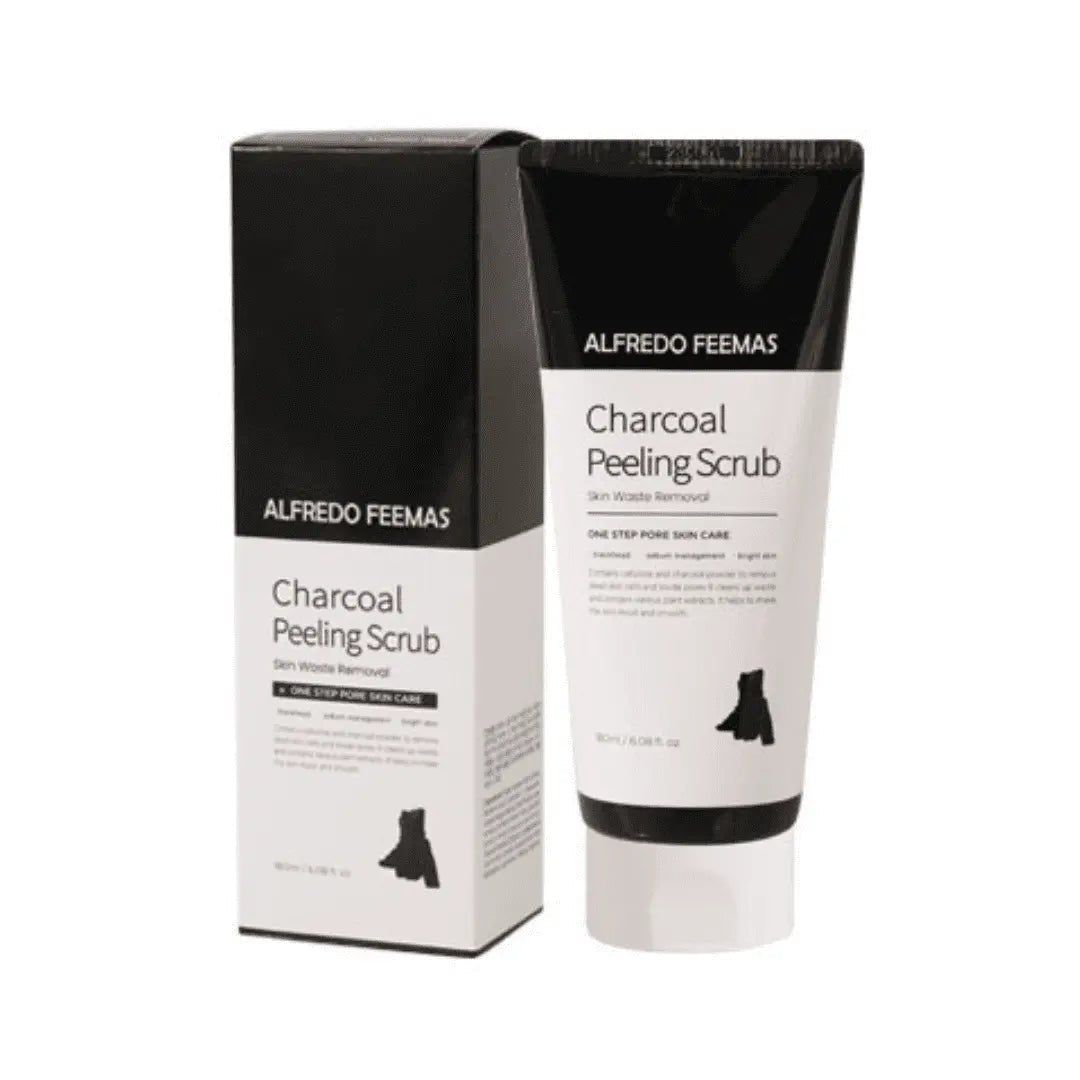 (3 Units) Alfredo Feemas Charcoal Peeling Scrub