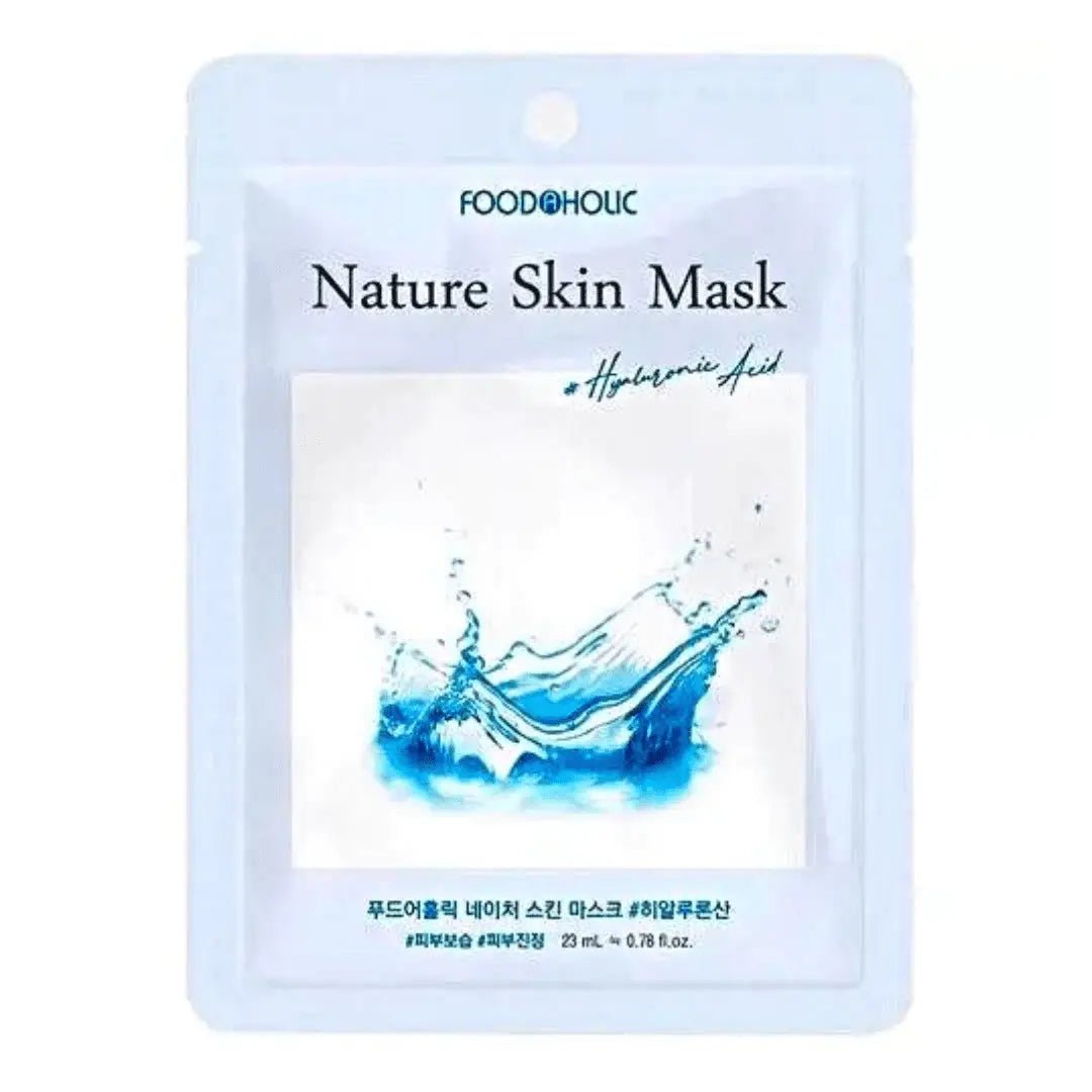 Foodaholic Nature Skin Mask Hyaluronic Acid - 10 PCS