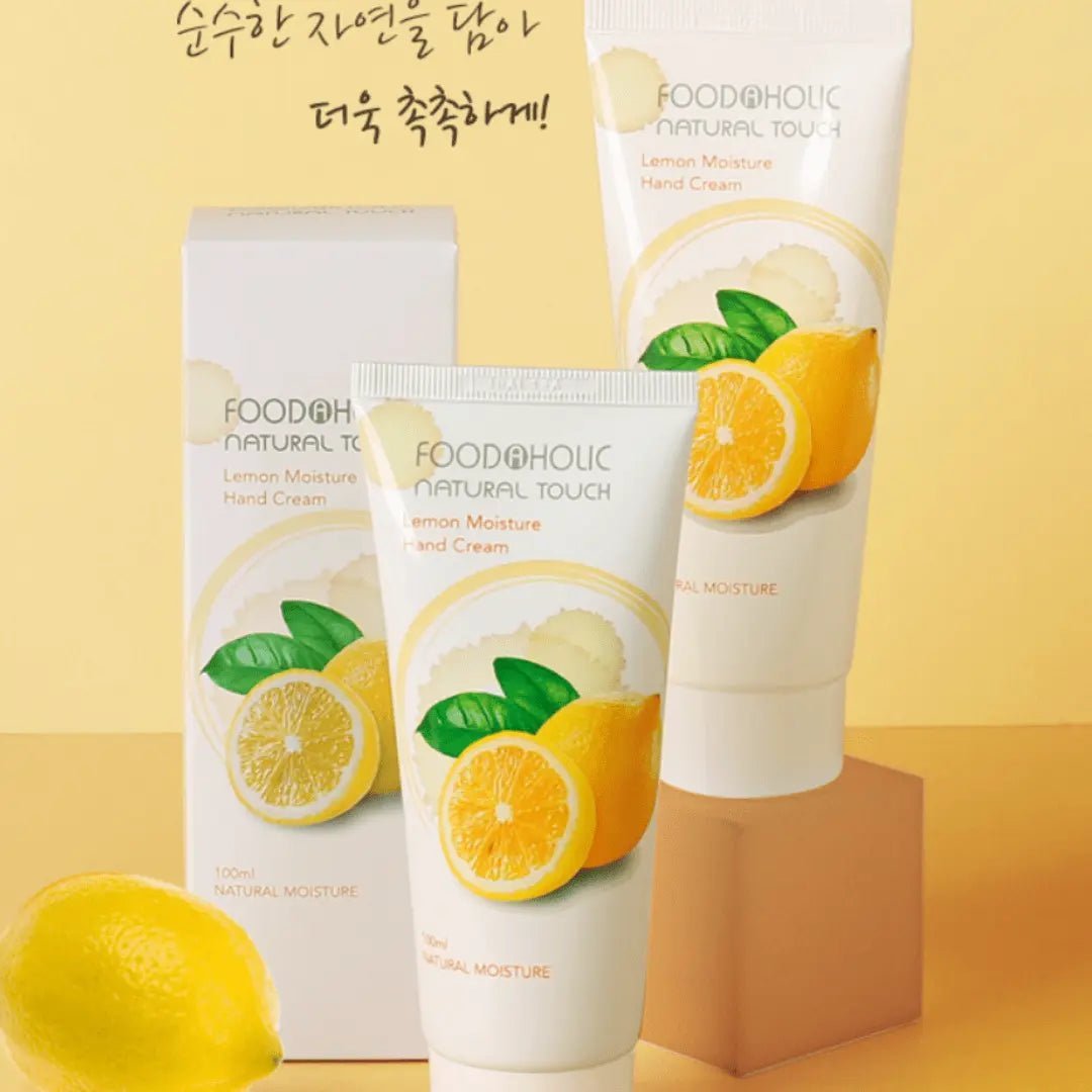 Foodaholic Natural Touch Lemon Moisture Hand Cream