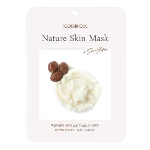 Foodaholic Nature Skin Mask Shea Butter - 10 PCS