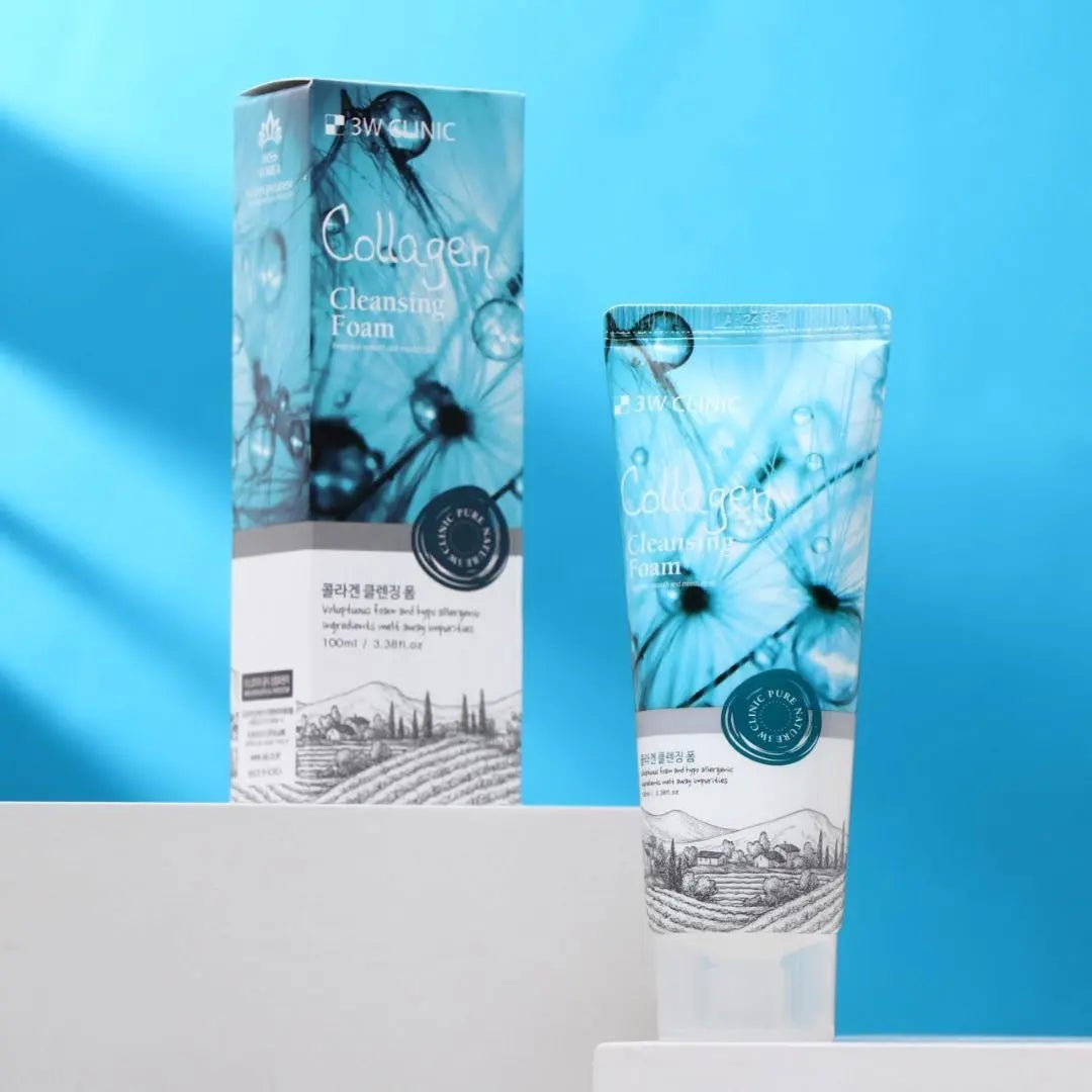 (Buy 2 Get 1 Free) 3W Clinic Collagen Cleansing Foam