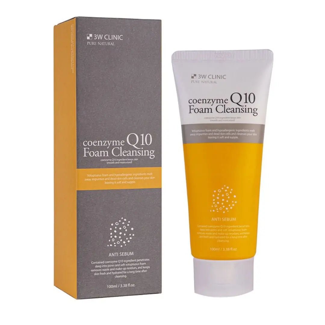 3W Clinic Coenzyme Q10 Foam Cleansing