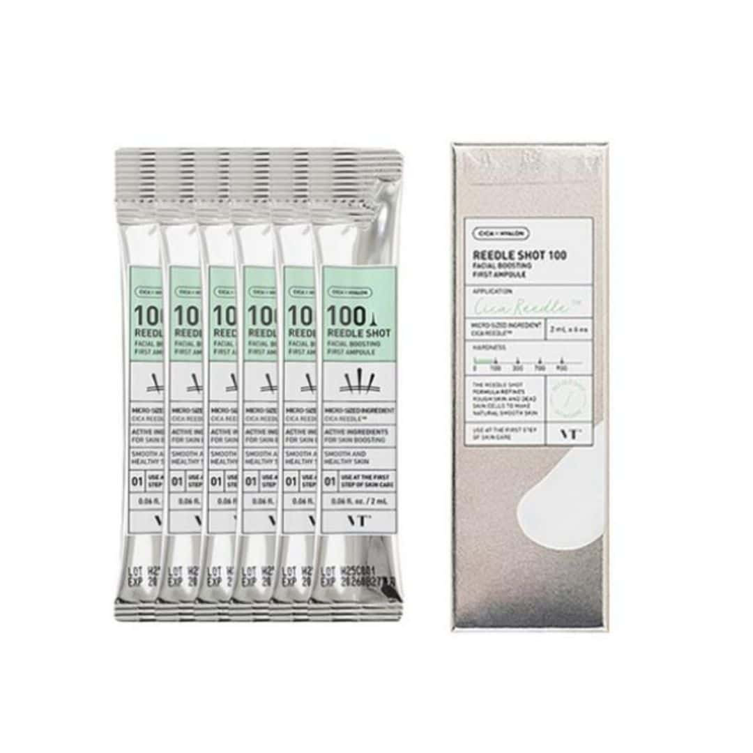VT Reedle Shot 100 Facial Boosting First Ampoule (2ml x 6ea)