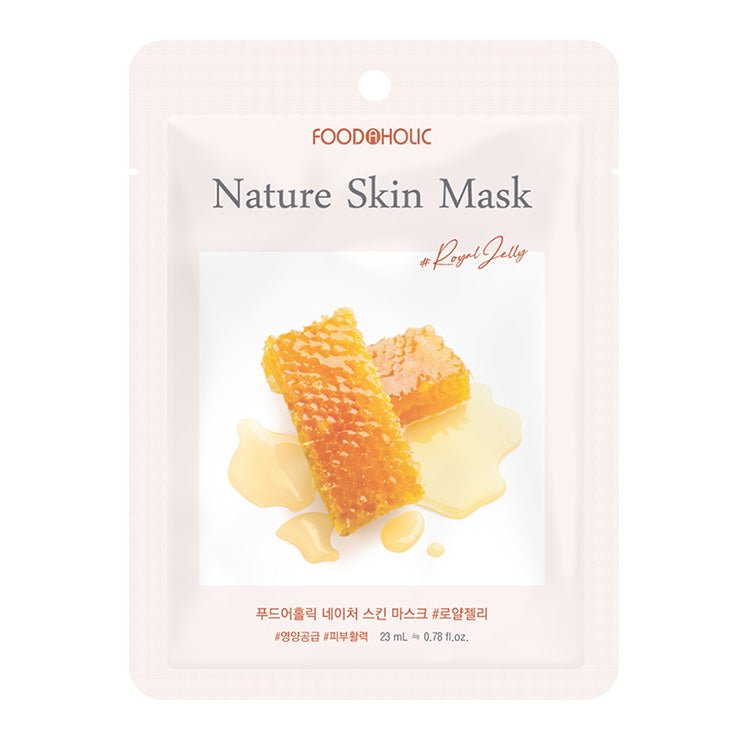 Foodaholic Nature Skin Mask Royal Jelly - 10 PCS