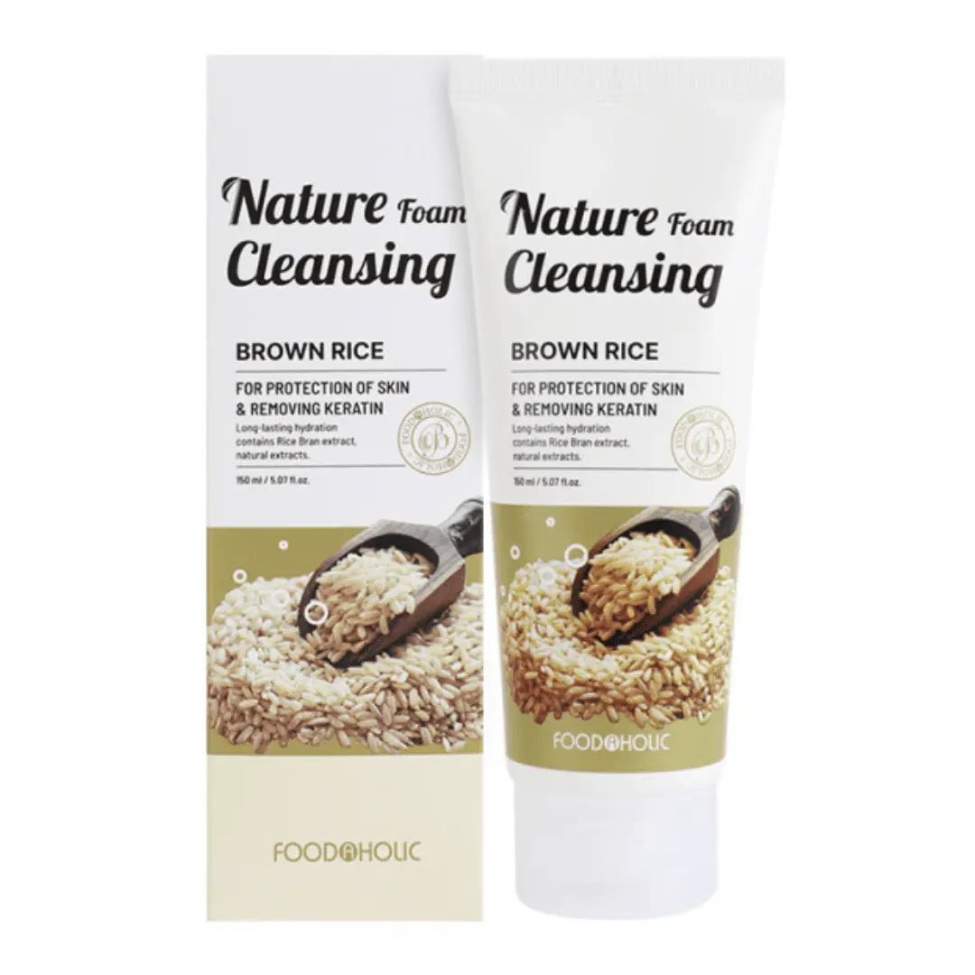 (3 Units) Foodaholic Nature Cleansing Foam Brown Rice