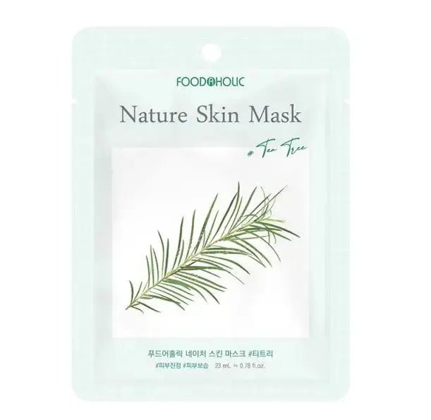 Foodaholic Nature Skin Mask Tea Tree - 10 PCS