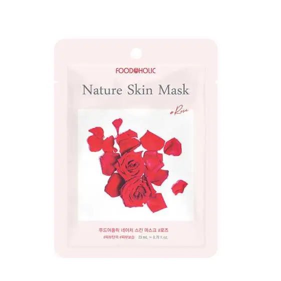 Foodaholic Nature Skin Mask Rose - 10 PCS