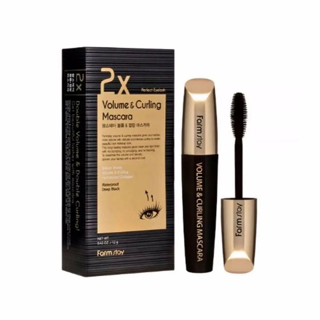 (3 Units) Farmstay 2X Volume & Curling Mascara