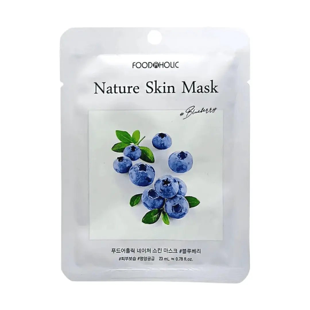 Foodaholic Nature Skin Mask Blueberry - 10 PCS