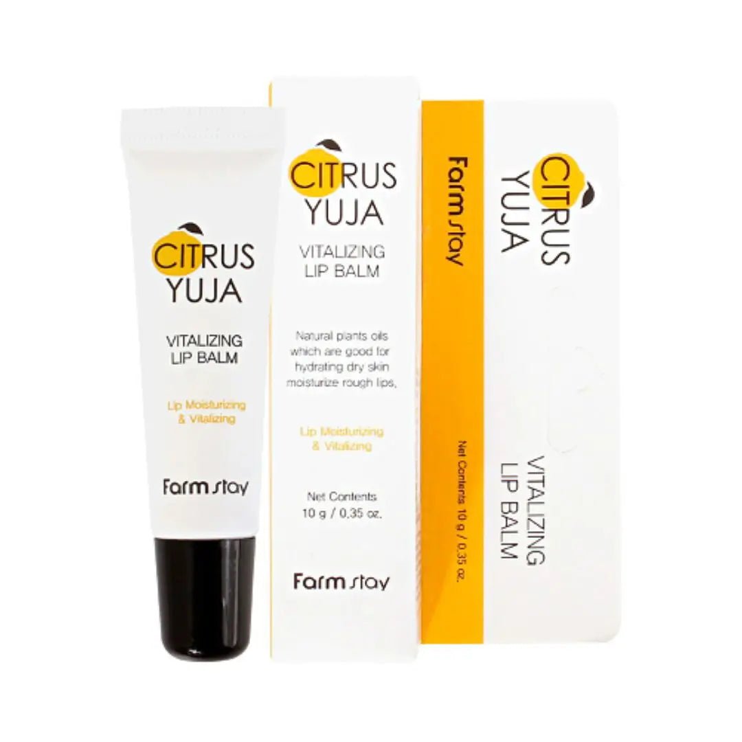 (Buy 2 Get 1 Free) Farmstay Citrus Yuja Vitalizing Lip Balm