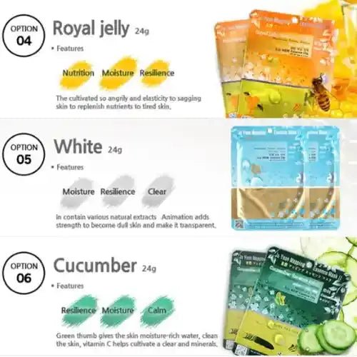 Ja Yeon Mapping White Brightening Mask - 5 Units