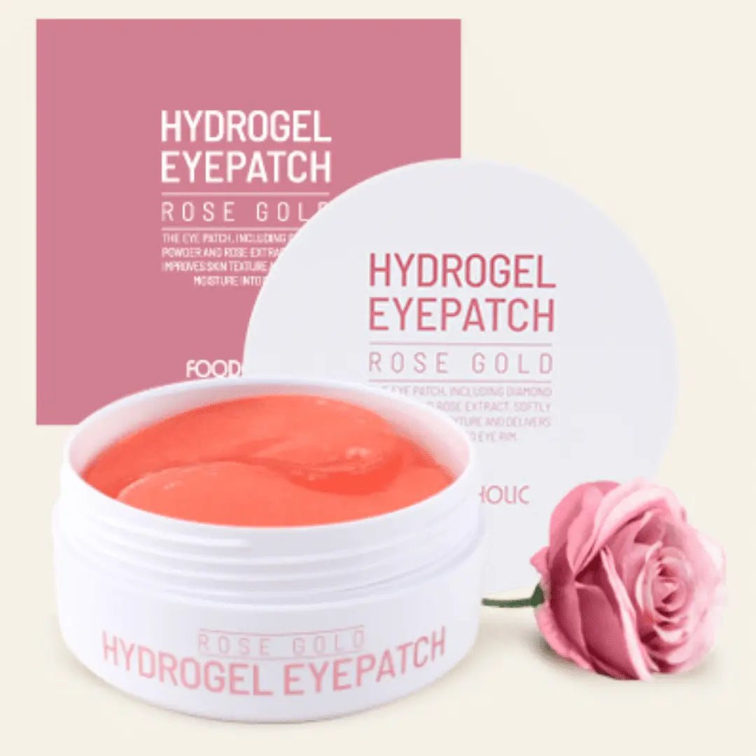 (3 Units) Foodaholic Hydrogel Eye Patch Rose Gold